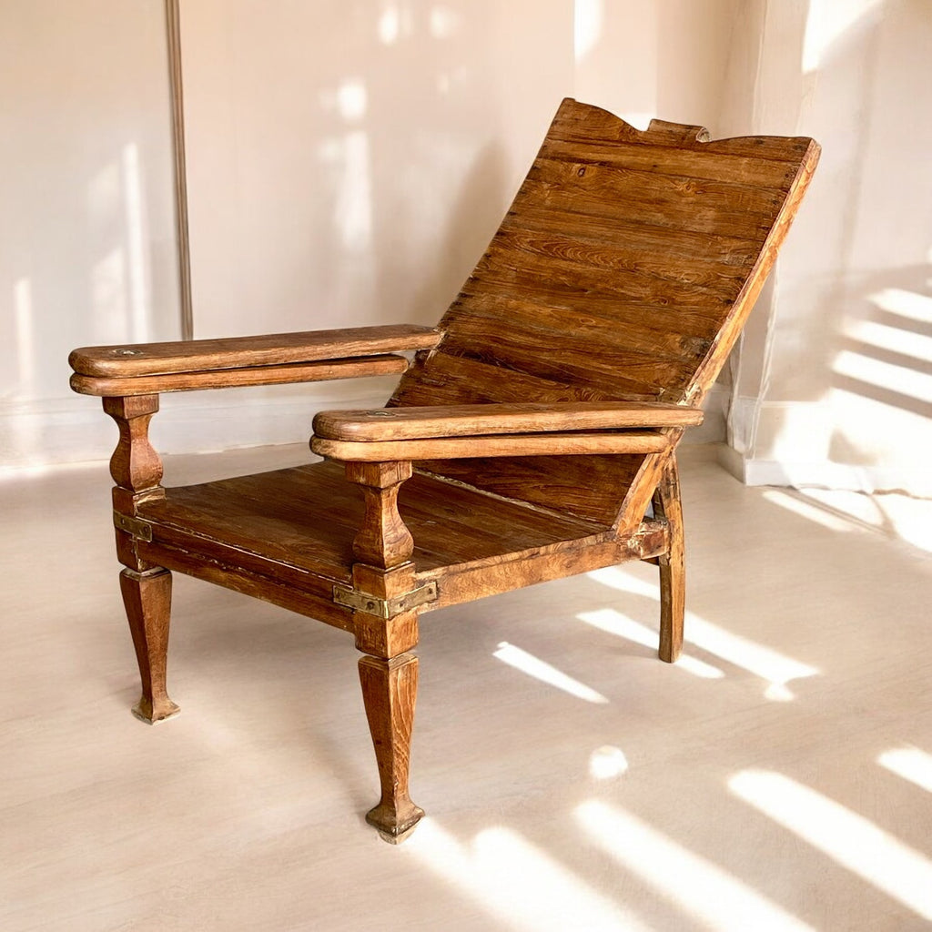 TEAK WOOD POOL CHAIR
