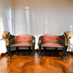 HAND PAINTED ELEPHANT CHAIR
