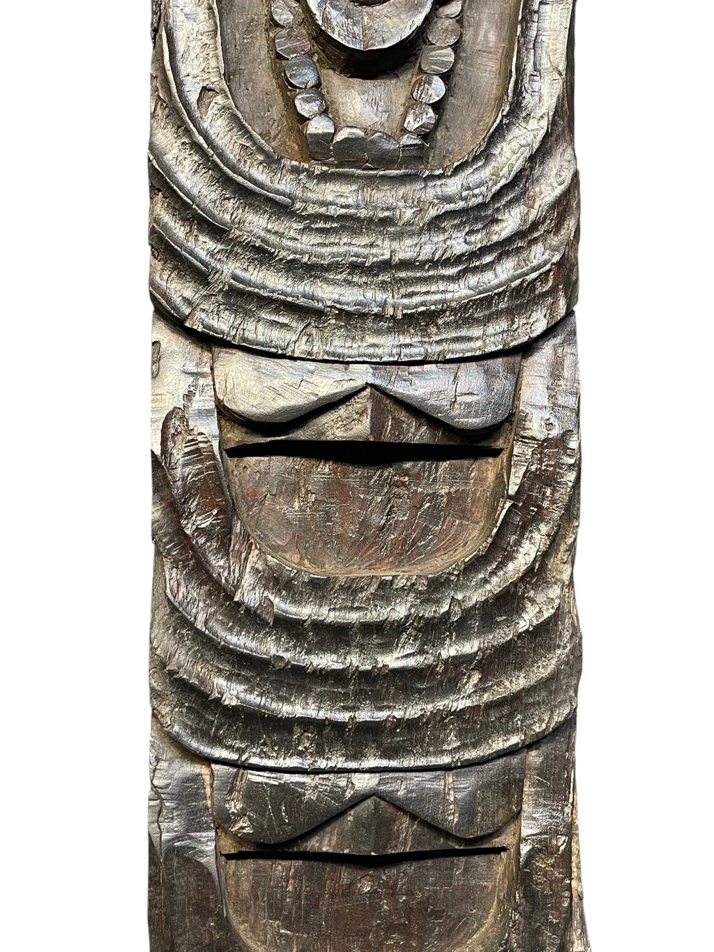 Vintage Naga Tribal Wood Carving – Ancestor Figure Wall Panel