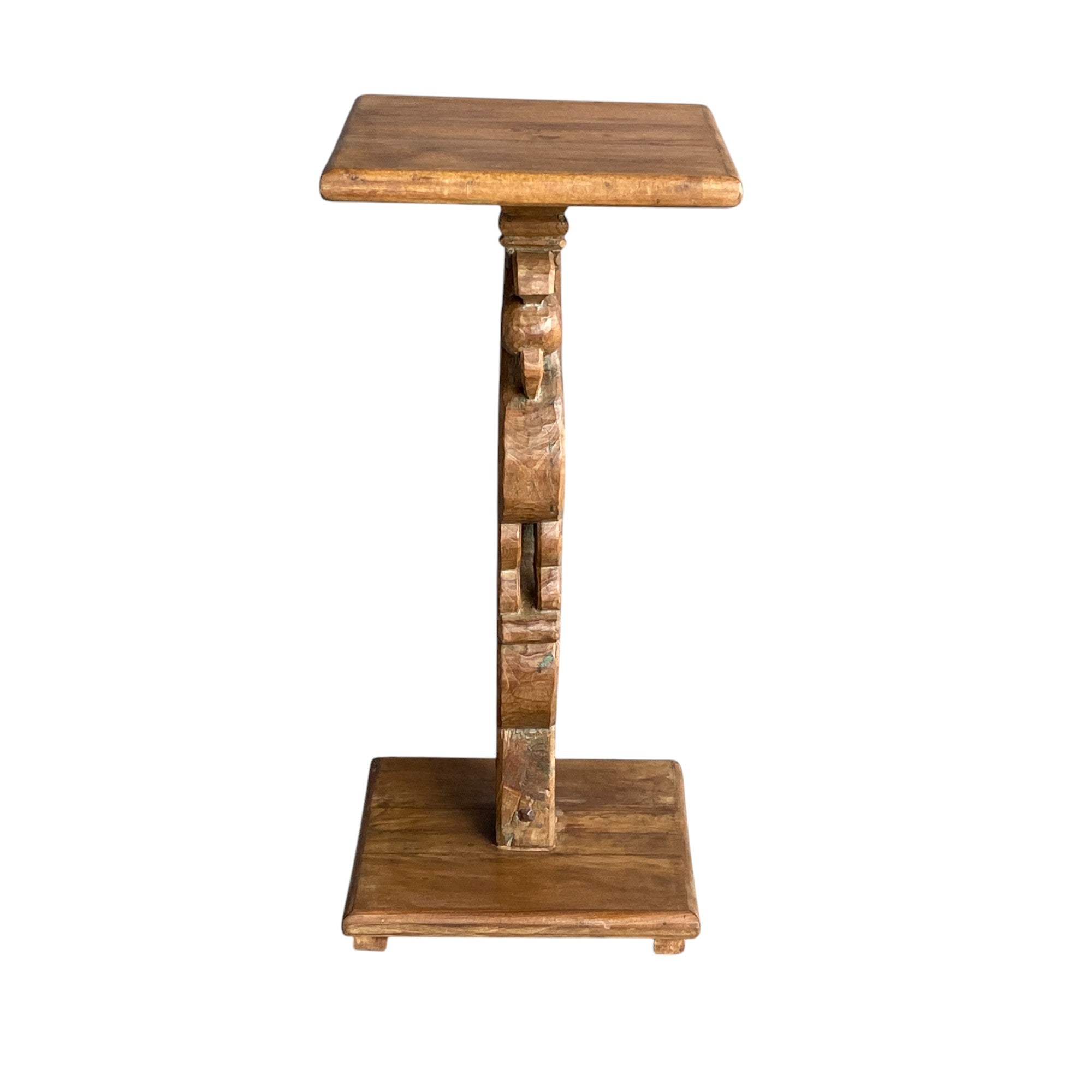 WOODEN SIDE TABLE