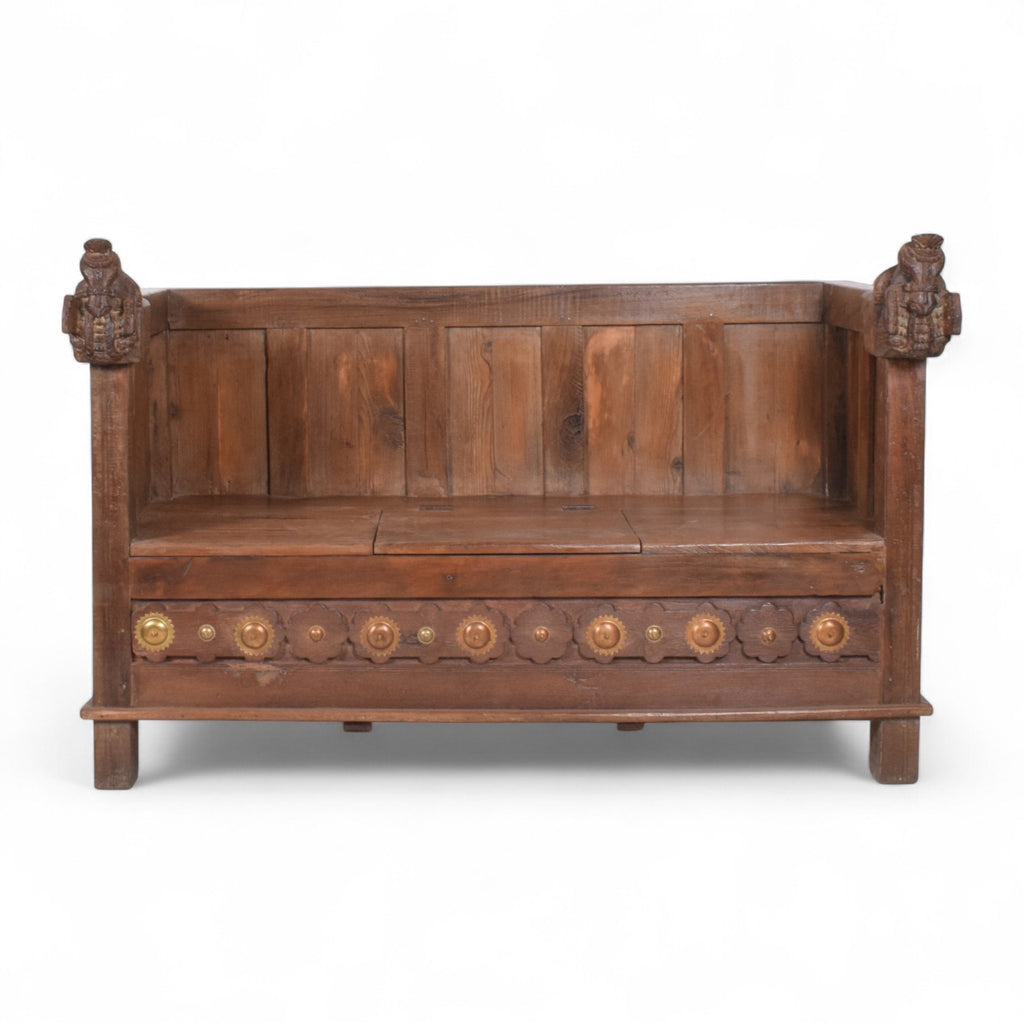 OLD TEAK WOOD SOFA