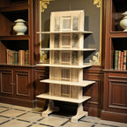 WOODEN BOOKSHELF