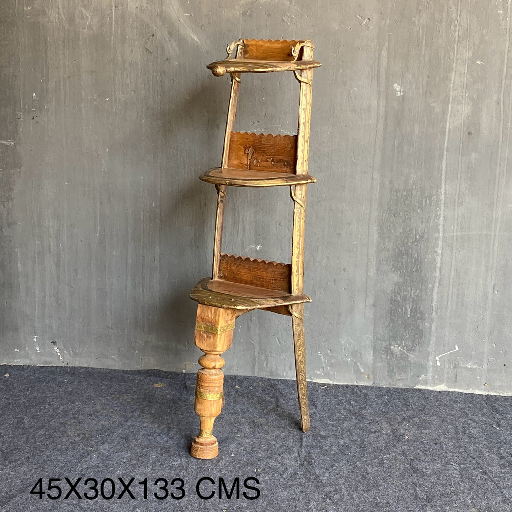 BRASS FTD BOOK SHELF