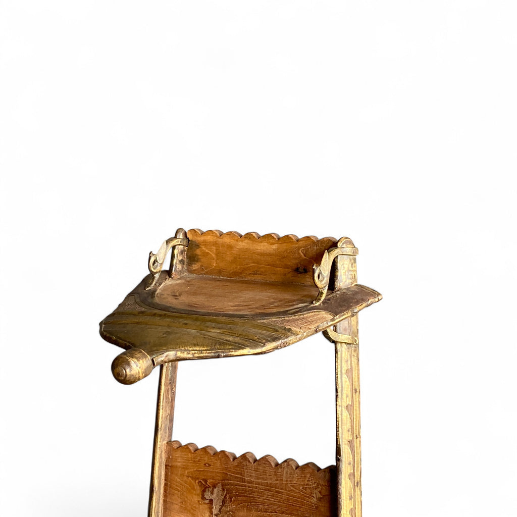 BRASS FTD BOOK SHELF