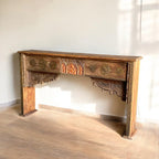 BRASS FTD. CONSOLE TABLE