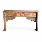 BRASS FTD. CONSOLE TABLE