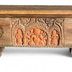 BRASS FTD. CONSOLE TABLE