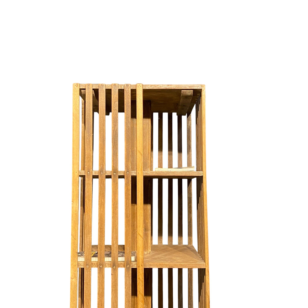 WOODEN BOOKSHELF