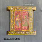 WOODEN HAND PAINTED WINDOW