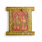 WOODEN HAND PAINTED WINDOW