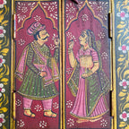 WOODEN HAND PAINTED WINDOW