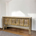 HAND CARVED CONSOLE TABLE
