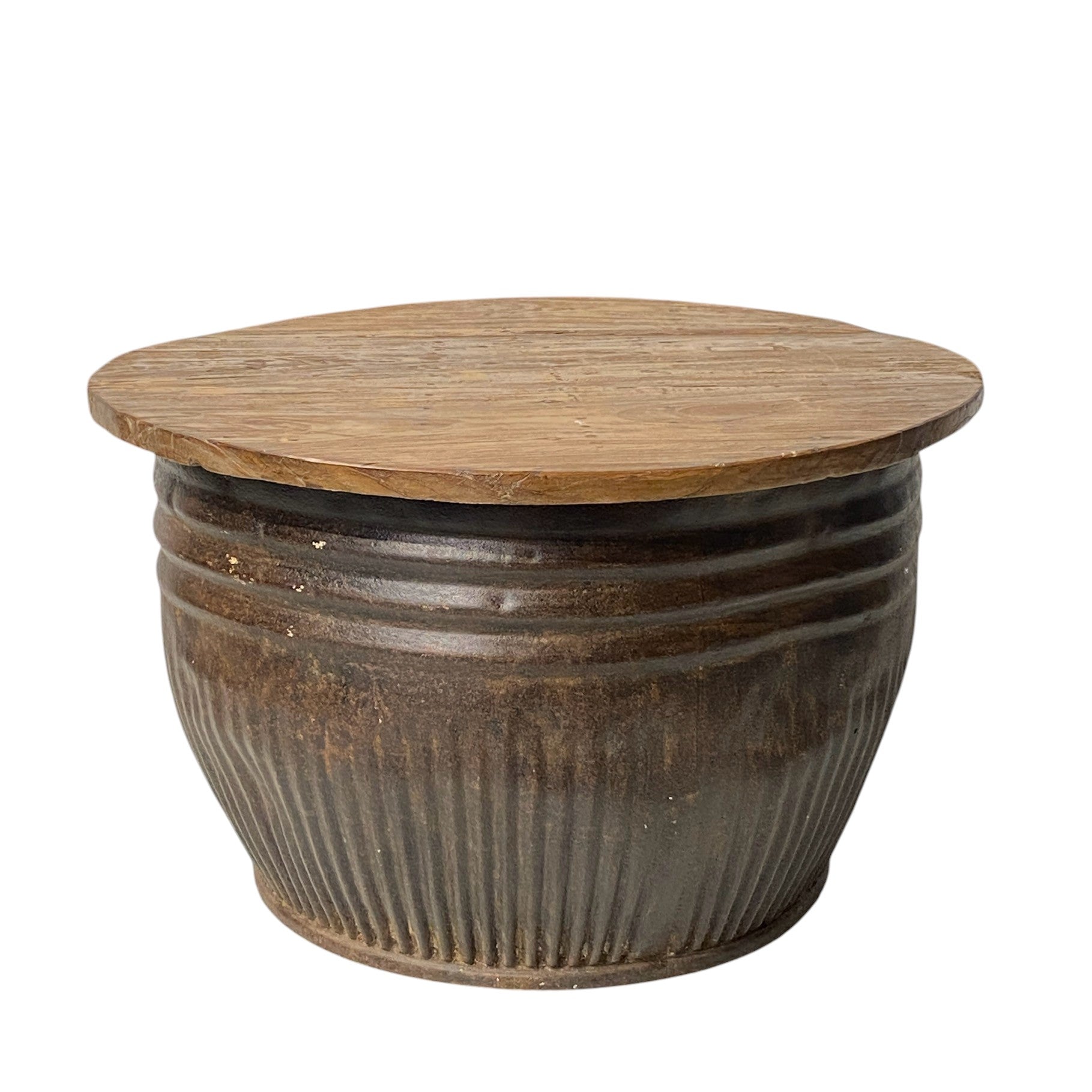 IRON WOODEN FTD COFFEE TABLE