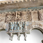 WOODEN CARVED DRESSHING TABLE