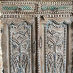 WOODEN CARVED DRESSHING TABLE