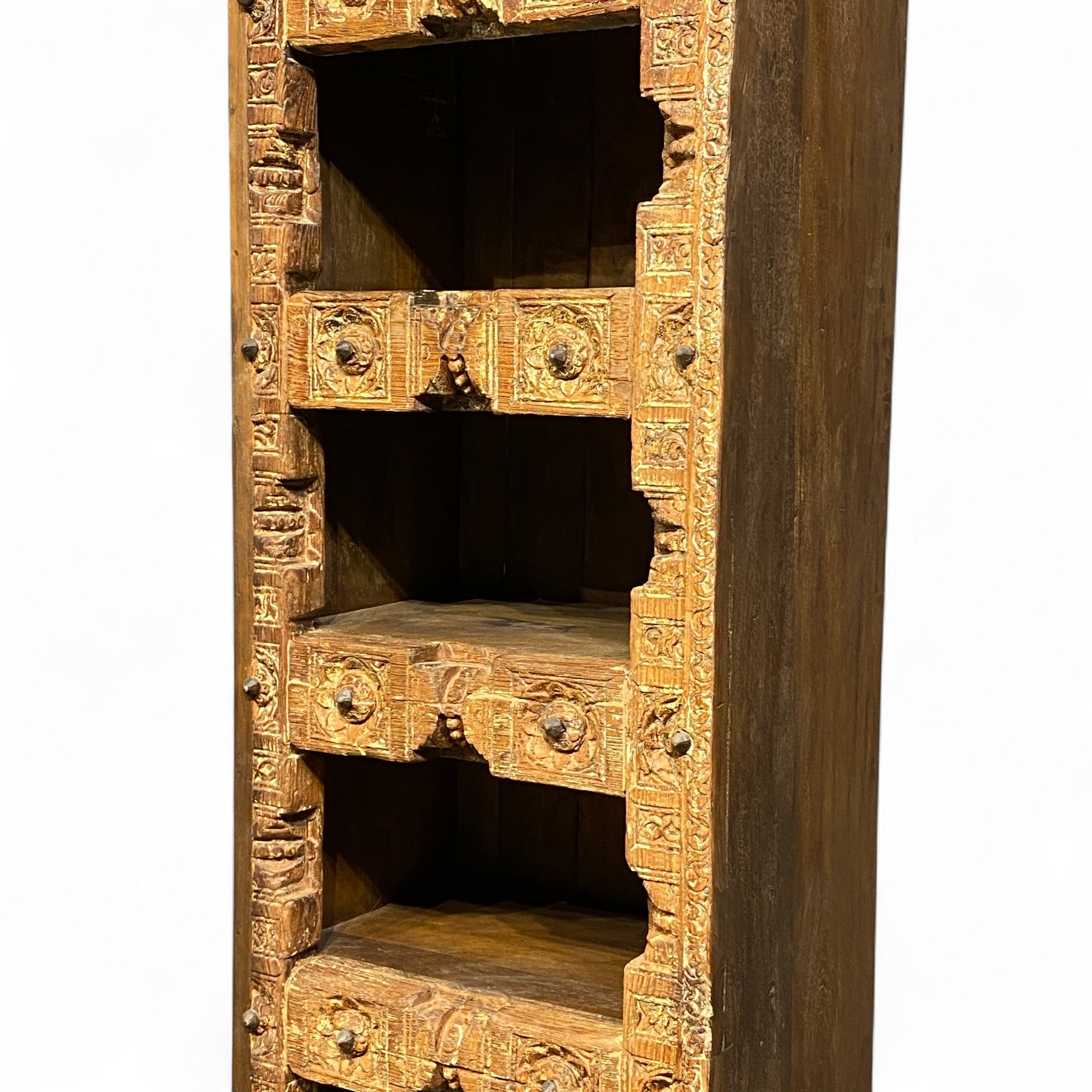 WOODEN BOOKSHELF