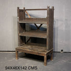 WOODEN BOOKSHELF
