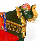 HAND PAINTED ELEPHANT CHAIR