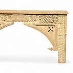 VINTAGE HAND CARVED CONSOLE TABLE