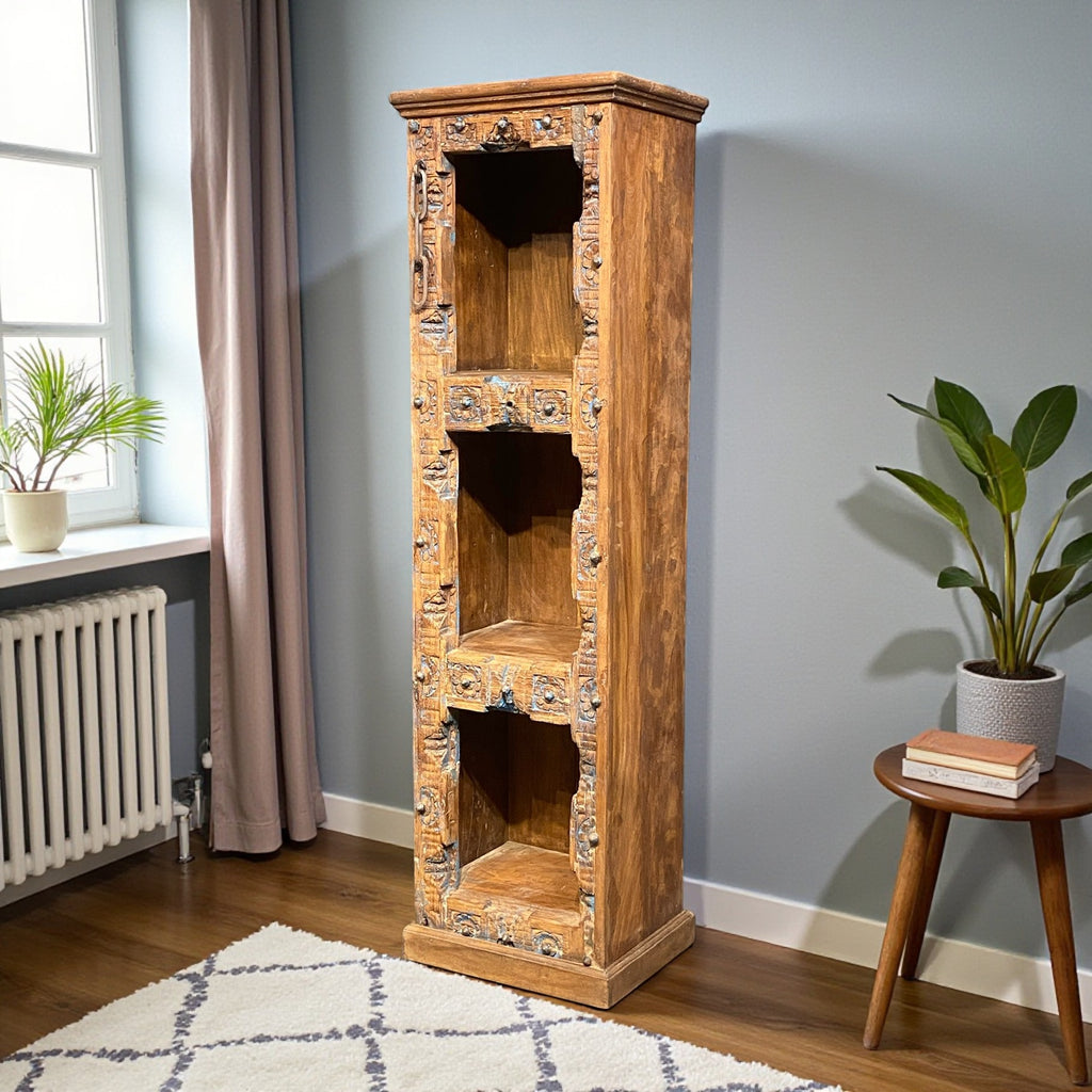 WOODEN BOOKSHELF