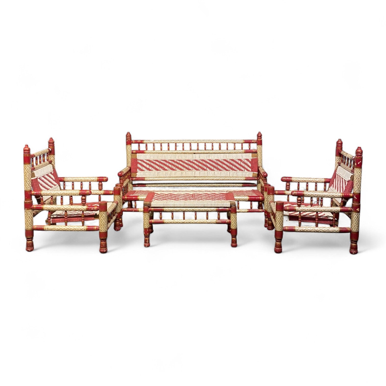 HAND WEAVING SOFA SET