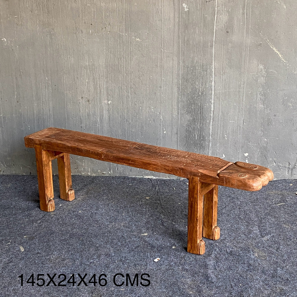 Wooden Cat Bench