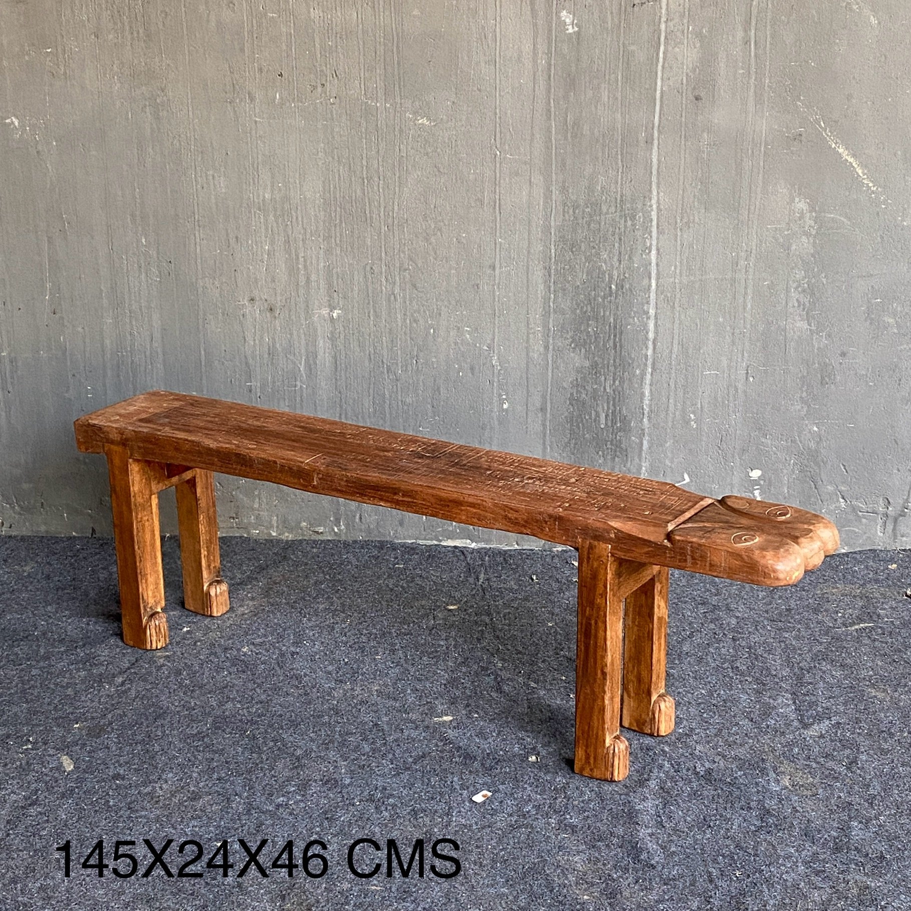 Wooden Cat Bench
