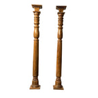 VINTAGE WOODEN PILLAR