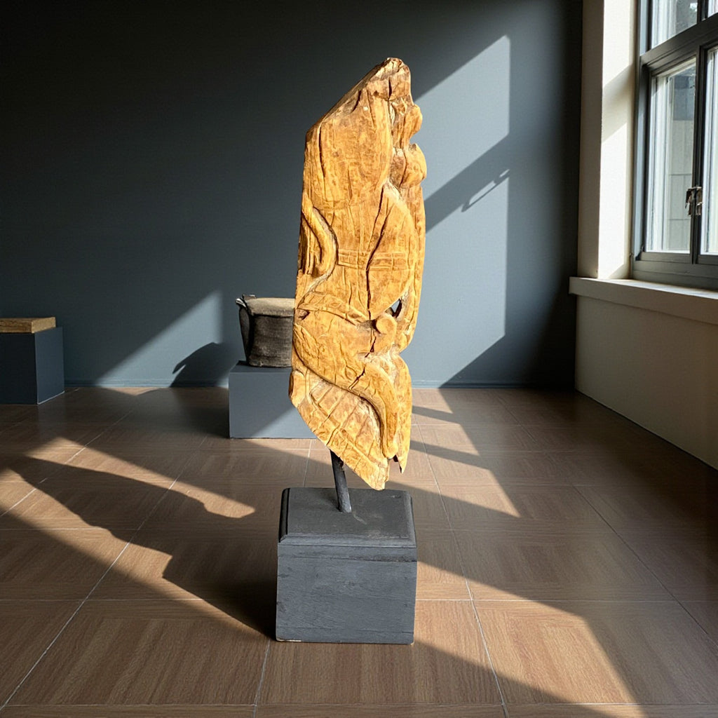 Antique wooden bracket