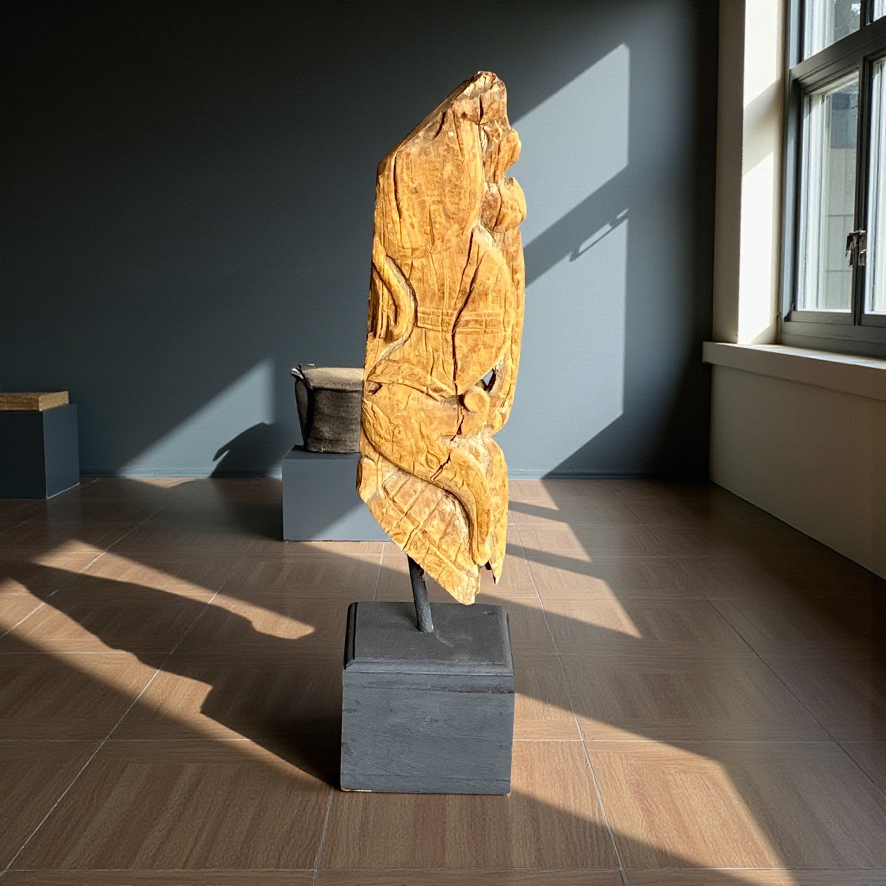 Antique wooden bracket