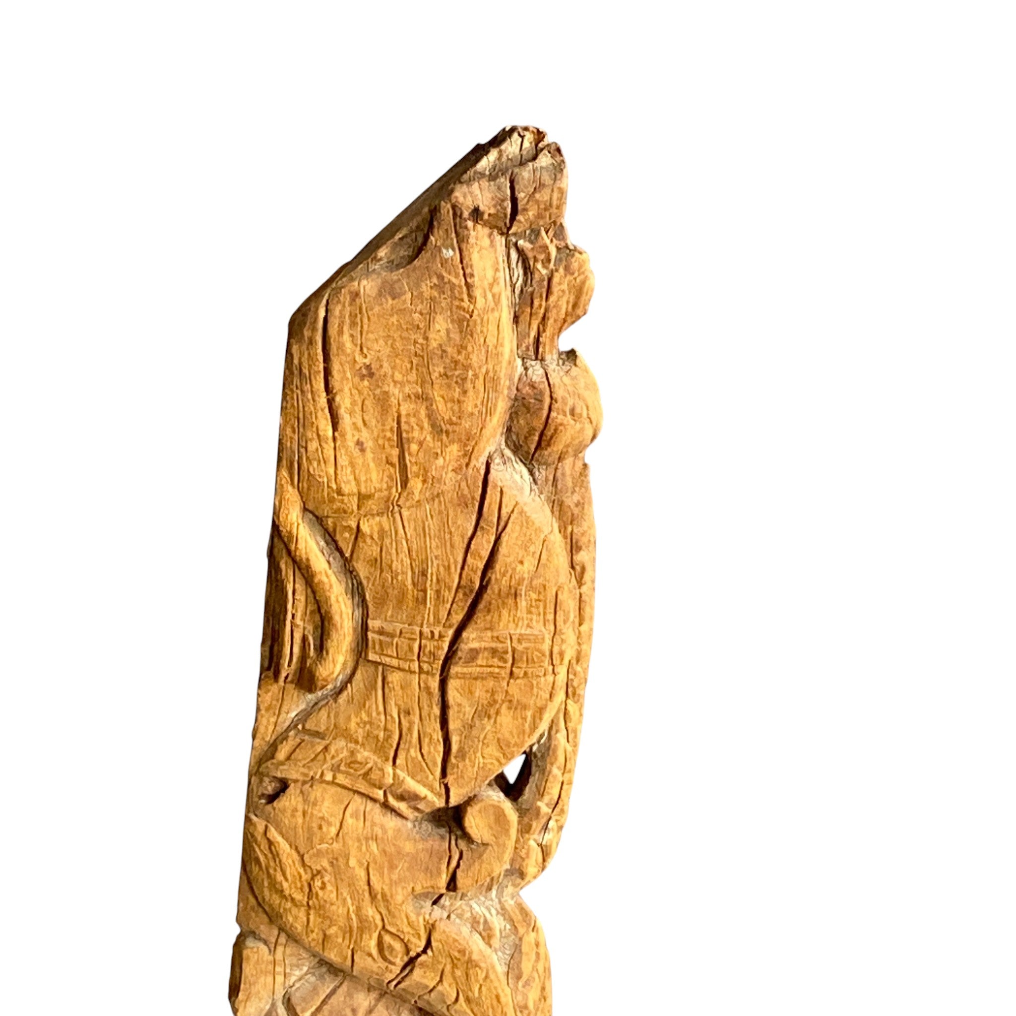 Antique wooden bracket