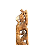 Antique wooden bracket