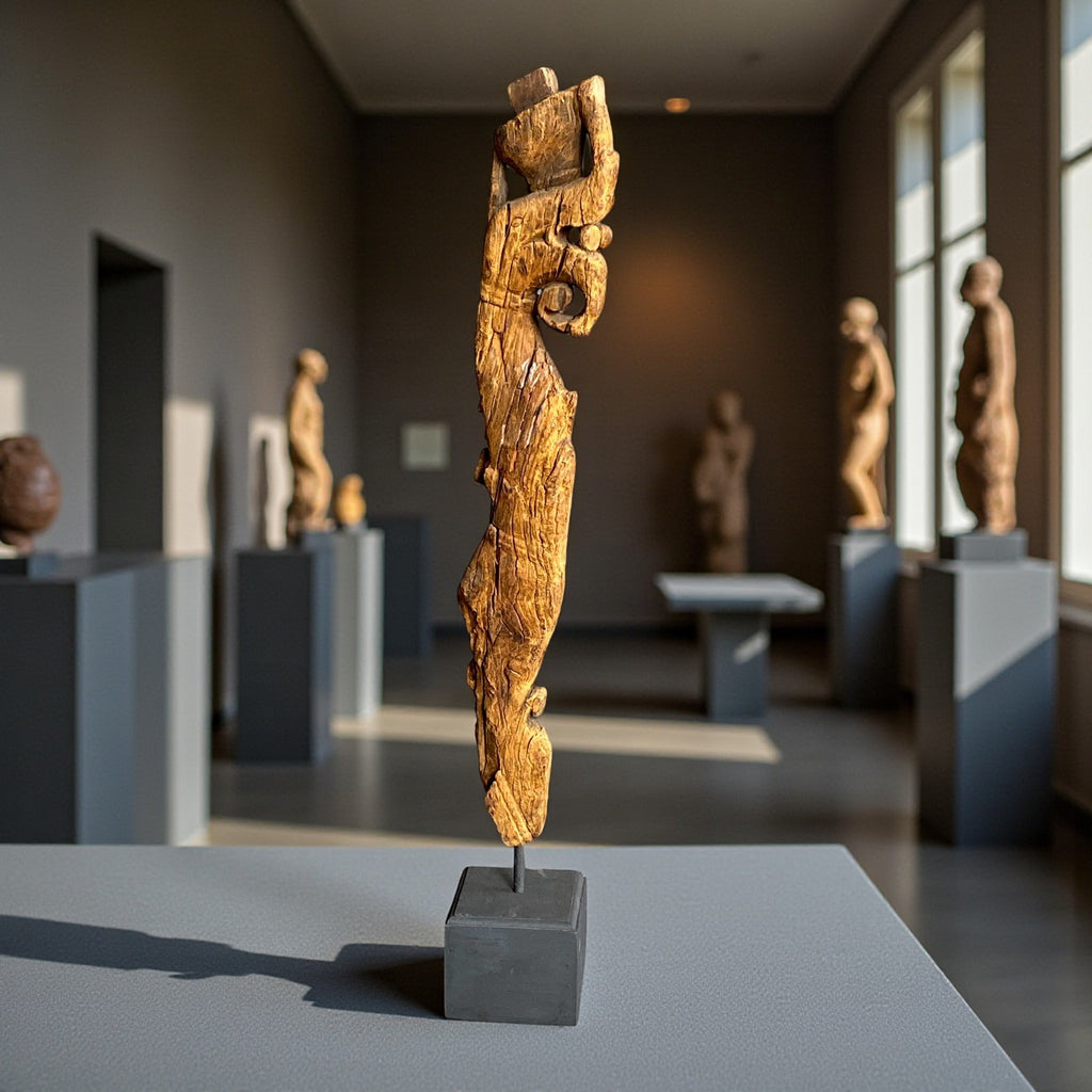 Antique wooden bracket