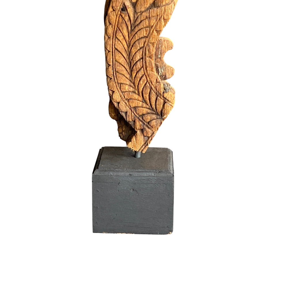 Antique wooden bracket