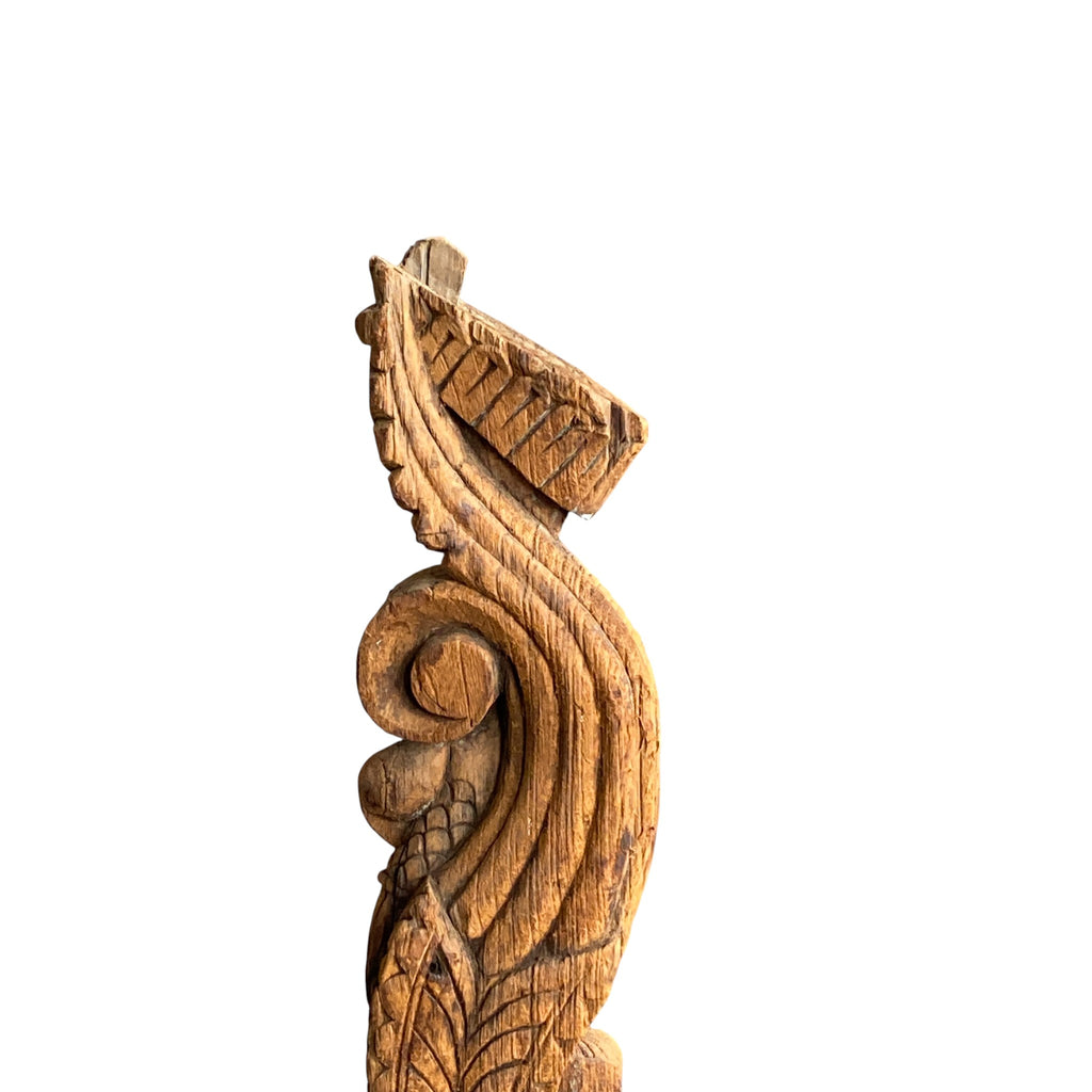 Antique wooden bracket