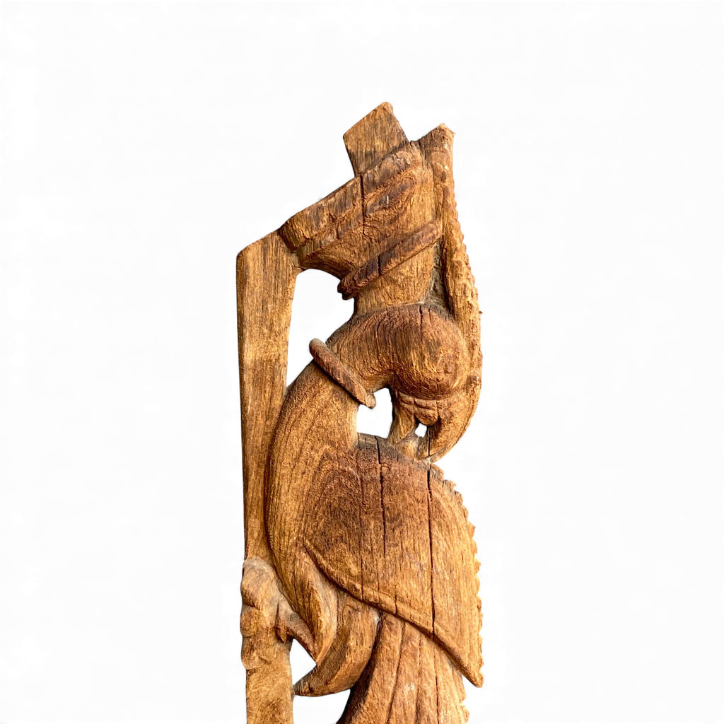 Antique wooden bracket