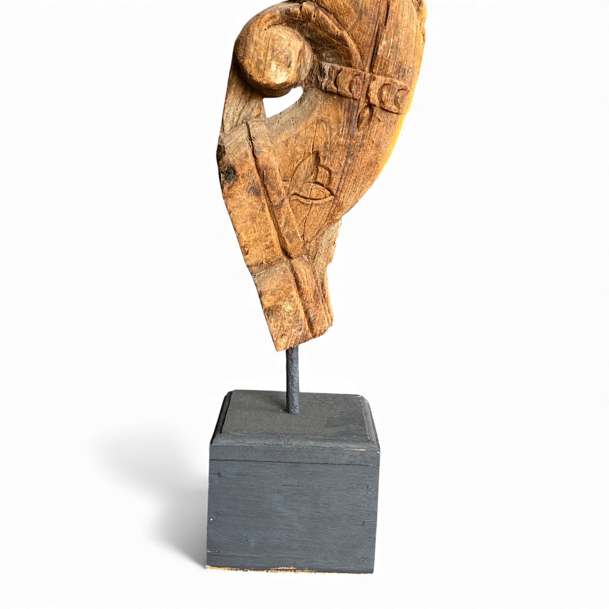 Antique wooden bracket