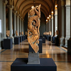 Antique wooden bracket