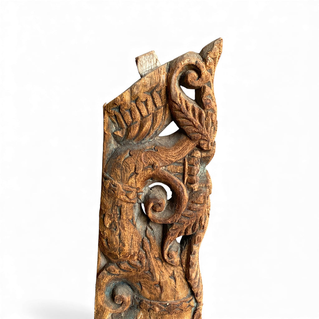 Antique wooden bracket