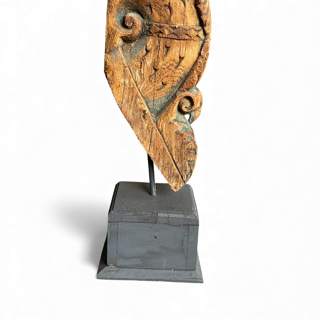 Antique wooden bracket