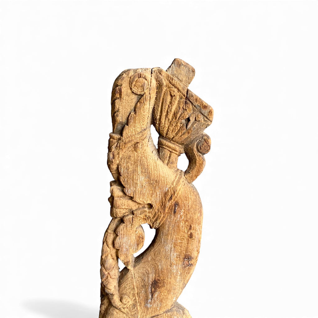 Antique wooden bracket