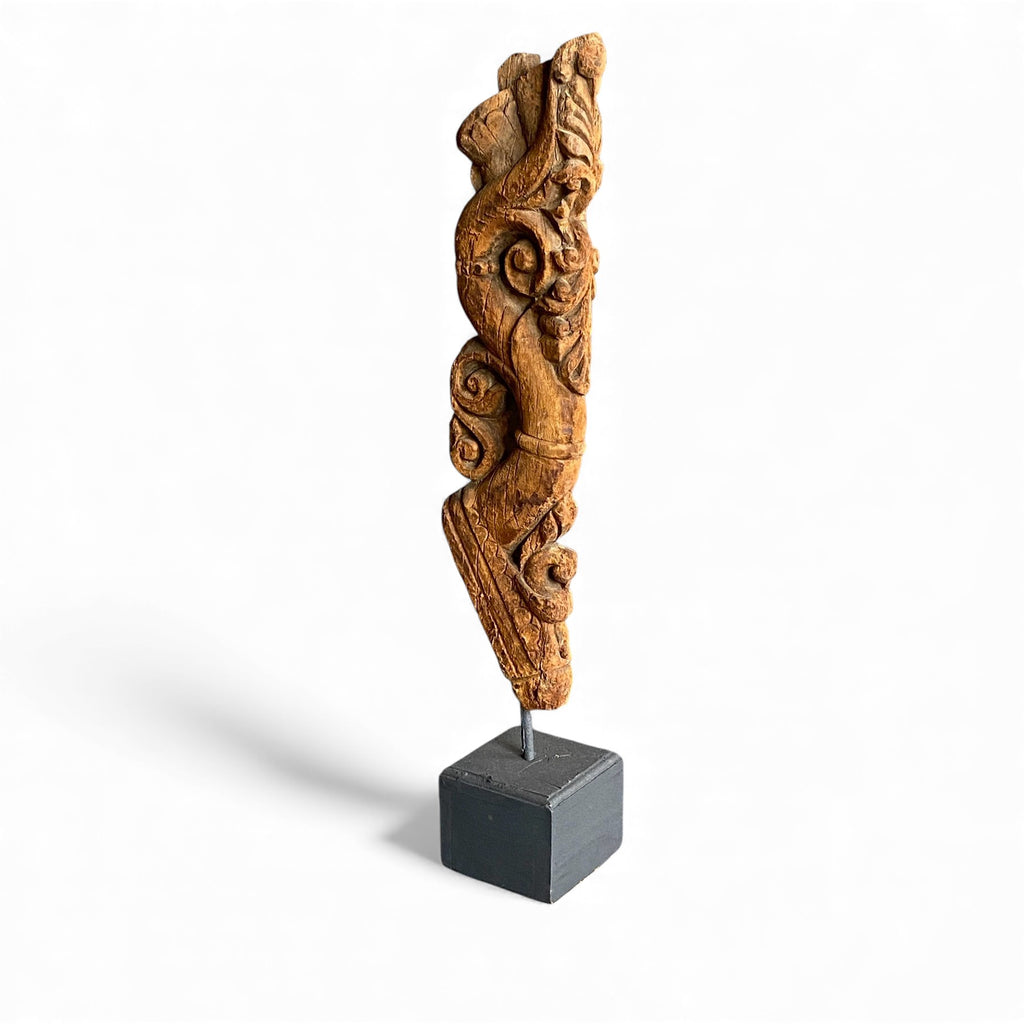 Antique wooden bracket