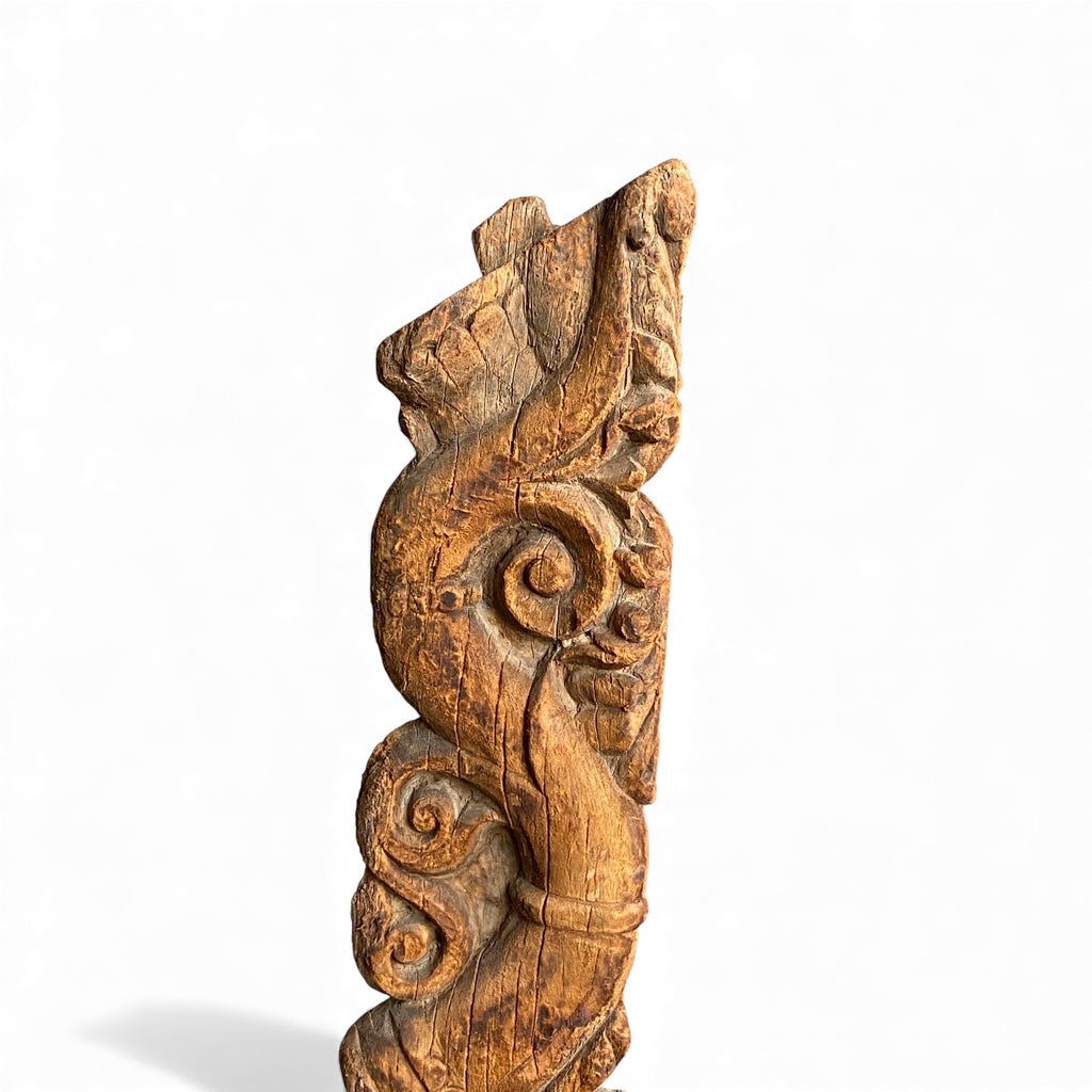 Antique wooden bracket