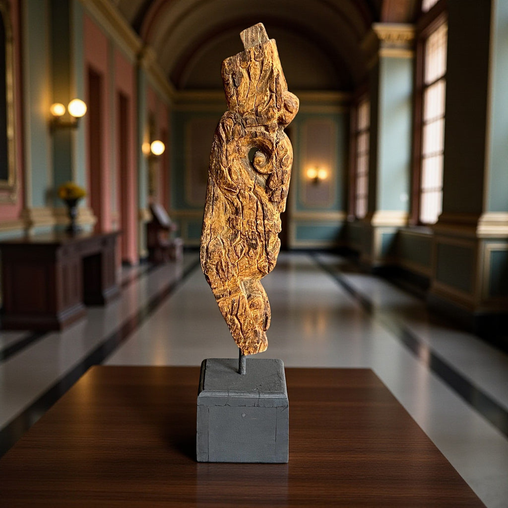 Antique wooden bracket