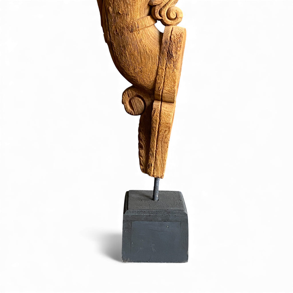 Antique wooden bracket