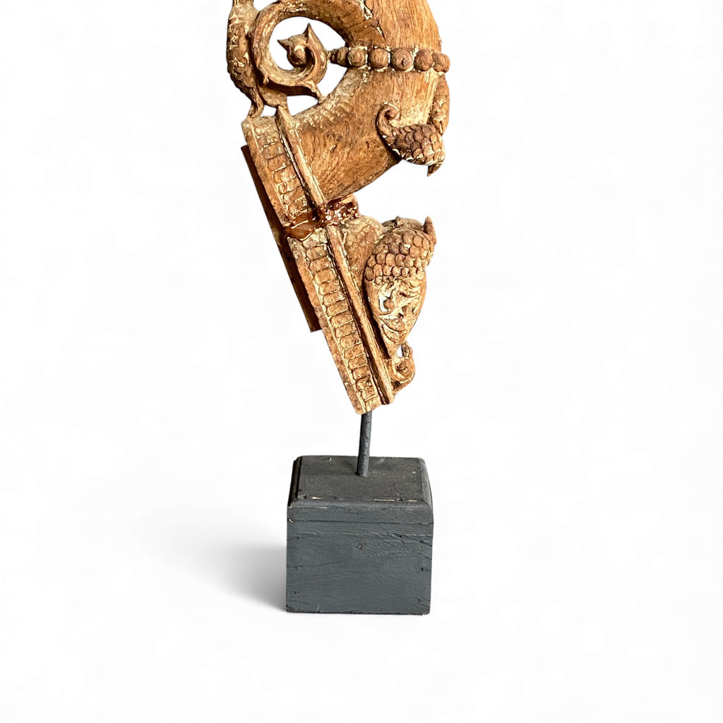 Antique wooden bracket