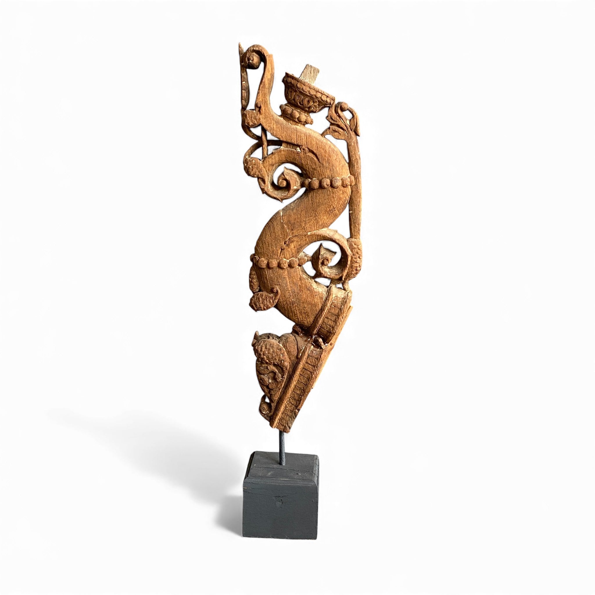 Antique wooden bracket