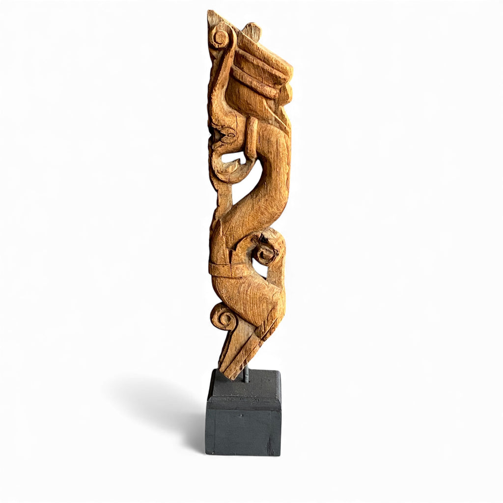 Antique wooden bracket