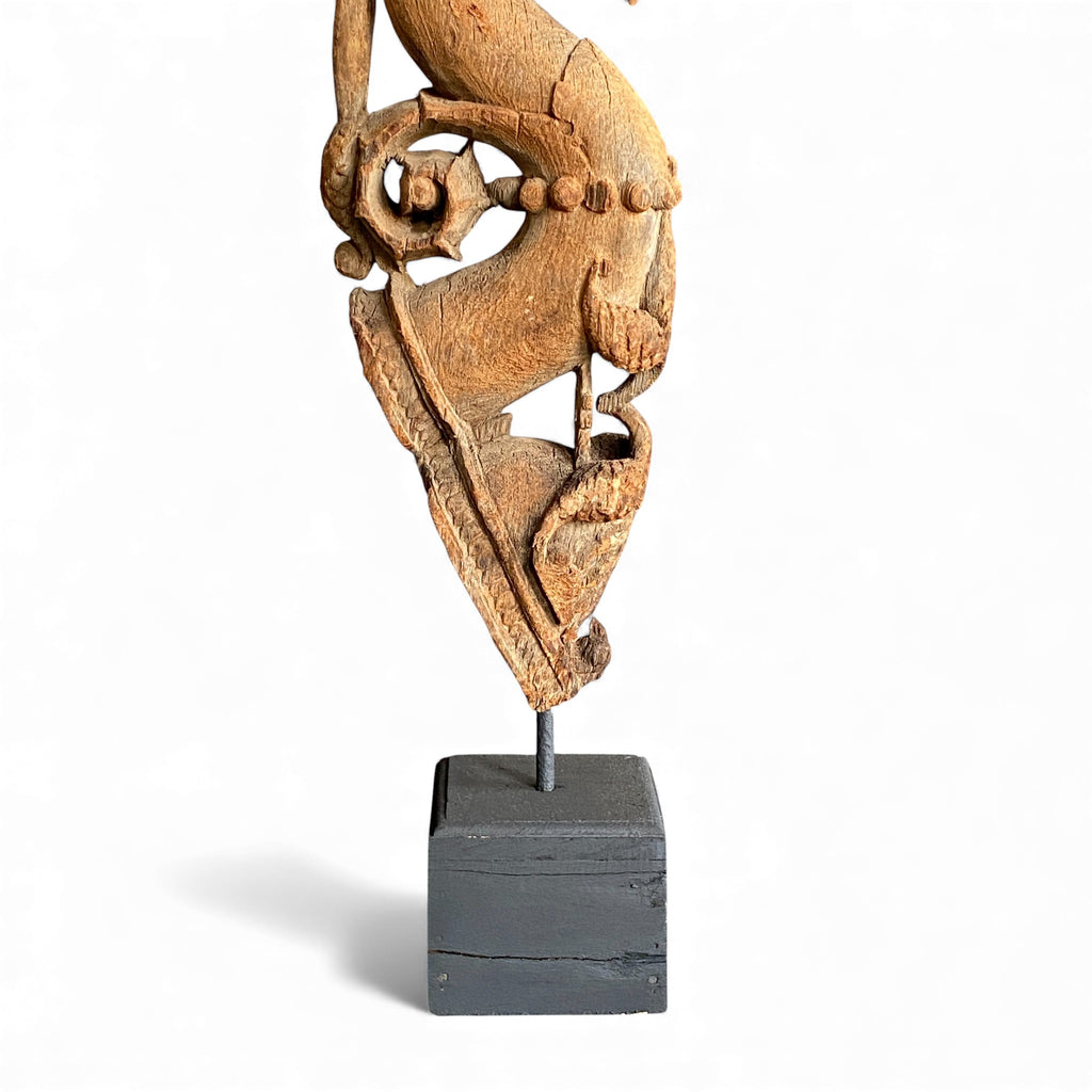 Antique wooden bracket