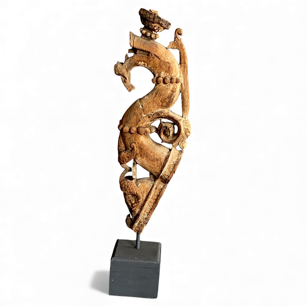 Antique wooden bracket